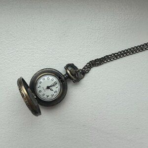 Early 2010s Pocket watch necklace